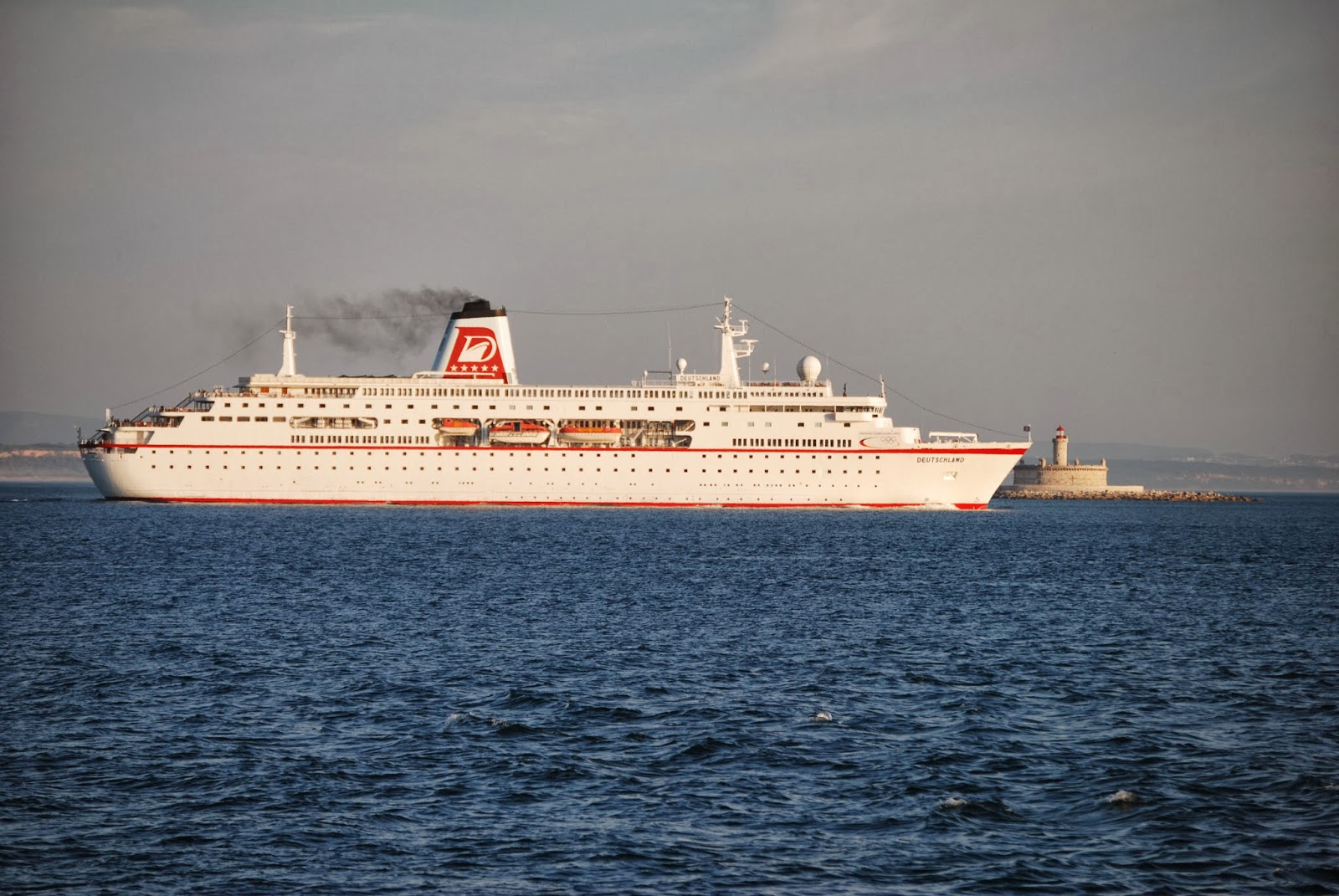 German Registered Cruise Ship "DEUTSCHLAND" in Iberian Ports