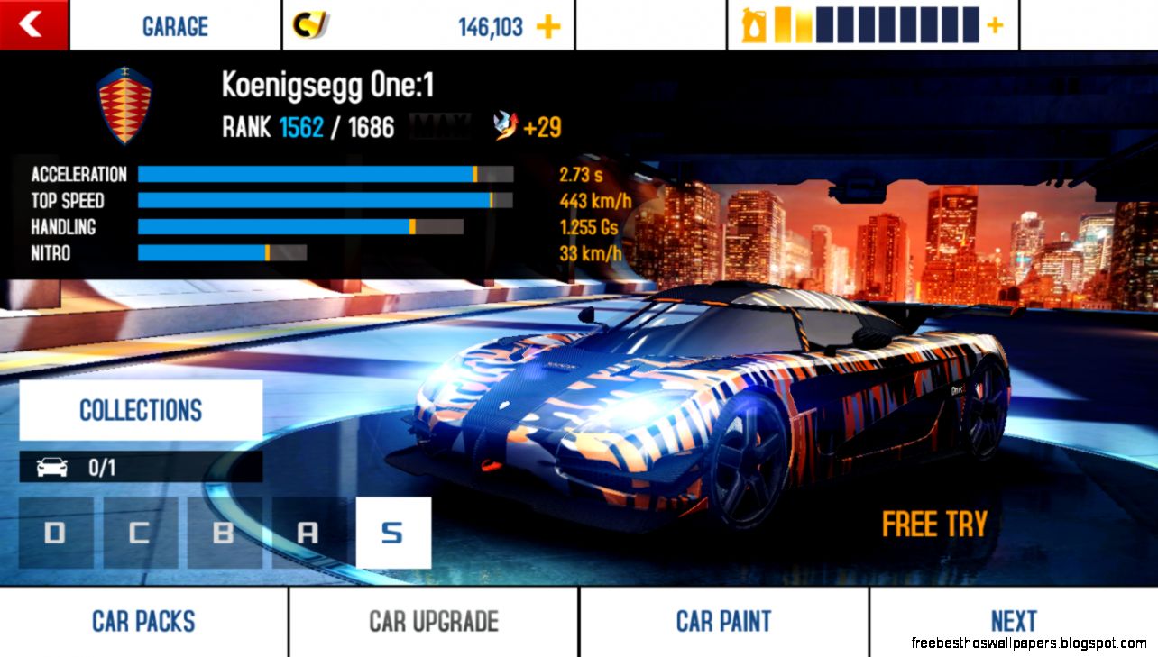 Asphalt 8 Koenigsegg One 1 Asphalt 8 Koenigsegg One 1