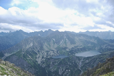 Panorama z Przełęczy Krzyżne