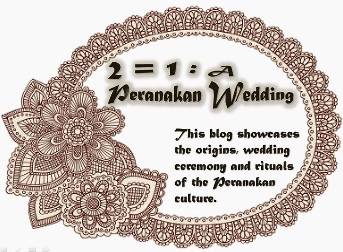 2 becomes 1: A Peranakan Wedding