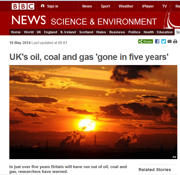 science buzz: Hugely misleading item on the BBC site: "UK ...