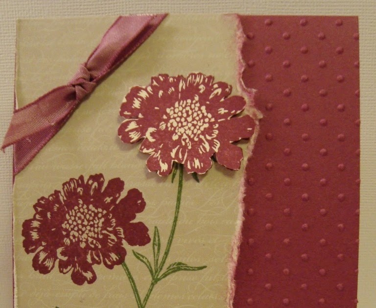 Stampin For Me Tear Into It Paper Tearing Technique