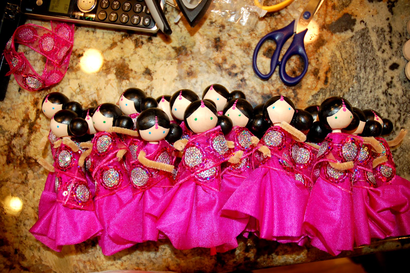 restlessrisa Indian / Bollywood Party, part 2 {Indian Doll Favor}