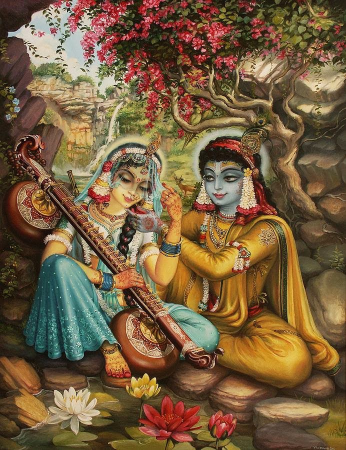 TELUGU WEB WORLD RARE PICS OF RADHA KRISHNA