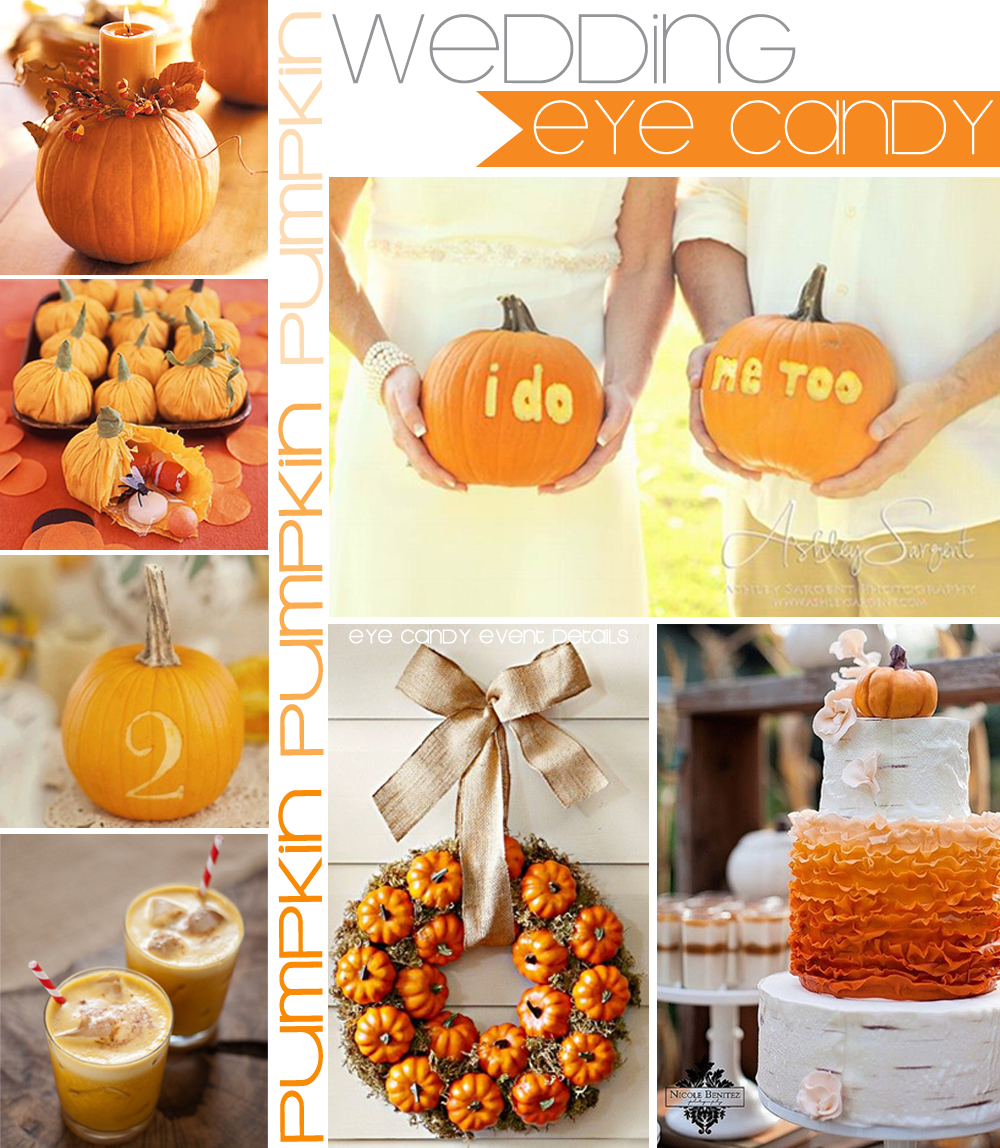 Eye Candy Creative Studio WEDDING FALL PUMPKIN wedding inspiration