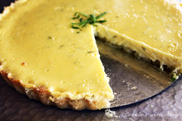 Lime Tart with Coconut Crust