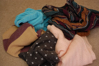 pile of sweaters