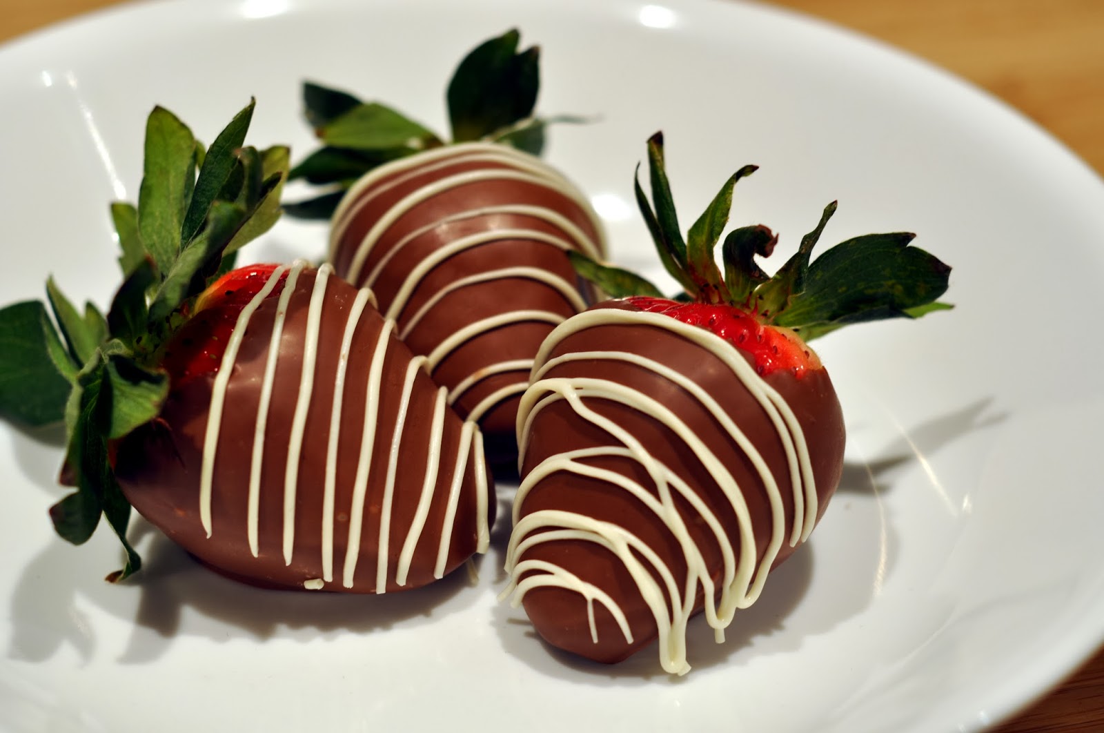 Bon Appetito! Chocolate Covered Strawberries!