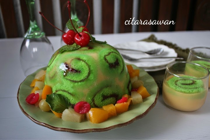 Puding Kek Gulung / Roll Cake Puddings ~ Blog Kakwan