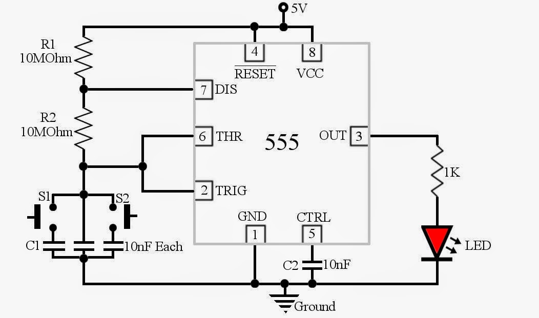Amazing Animation of Astable Mode Operation of 555 Timer with Circuit  Diagram « Funny Electronics