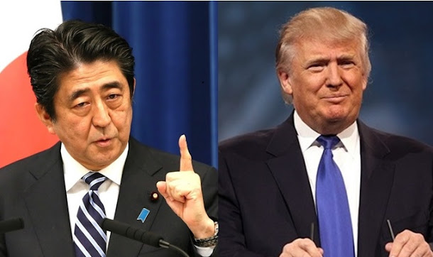 日本首相安倍晉三是川普當選總統後,首位親自前往紐約川普大樓會晤的亞洲領袖。 日本首相安倍晉三是川普當選總統後,首位親自前往紐約川普大樓會晤的亞洲領袖。