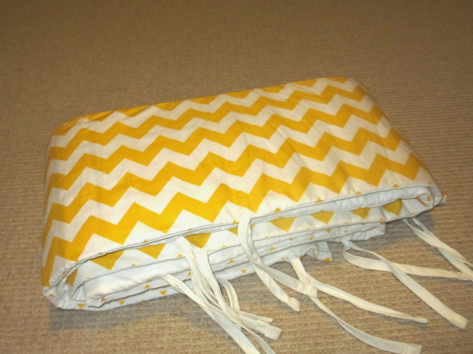 Home in Surrey Chest of drawers & cot & bumper done!