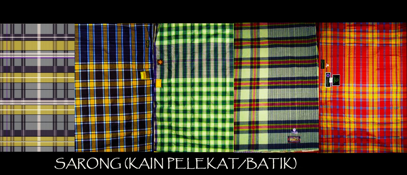 KAIN PELEKAT (SARONG)