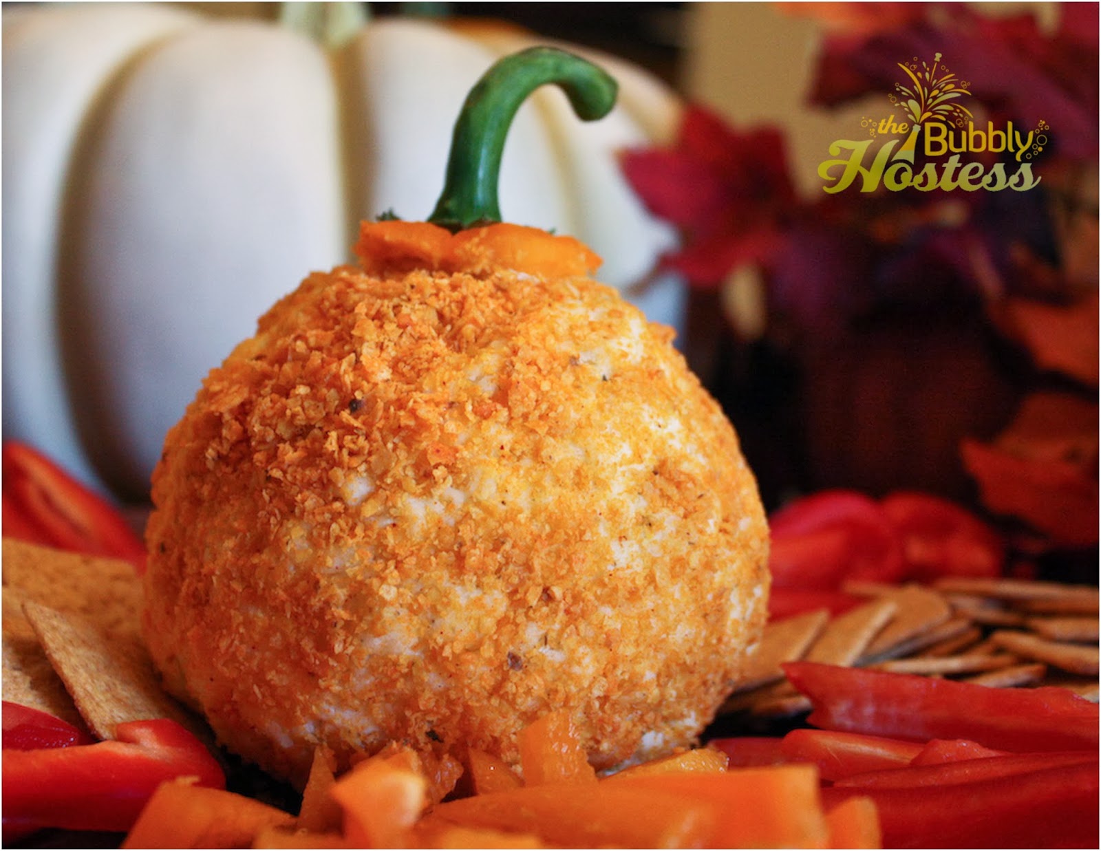 The Bubbly Hostess Pumpkin Cheese Ball