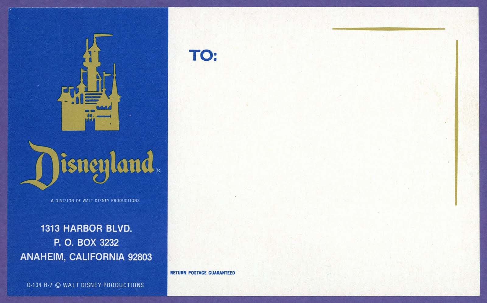 Vintage Disneyland Tickets: Ship me to Disneyland!
