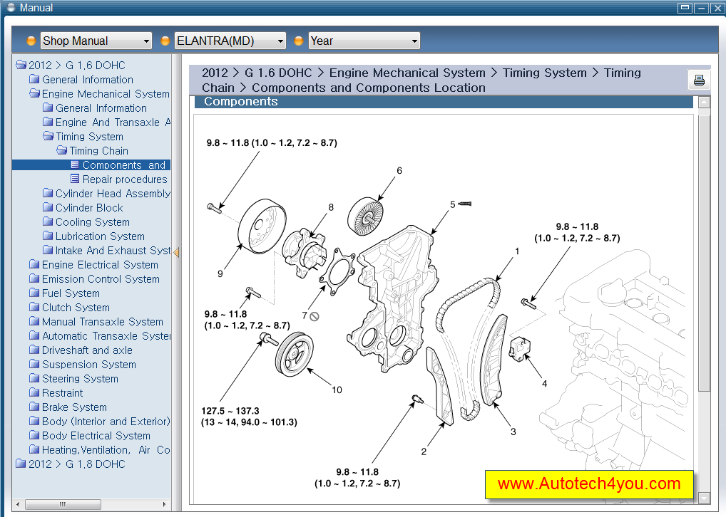 HYUNDAI GDS 2012 برنامج صيانة هيونداى