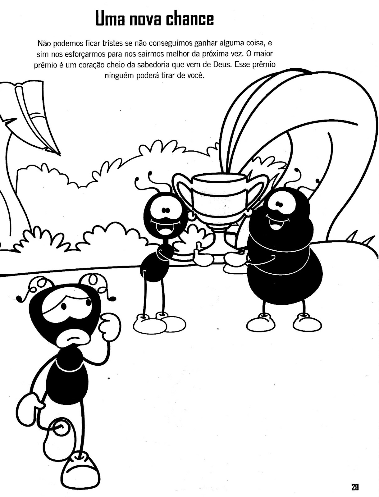 Apascentar os Pequeninos Smilinguido p/ Colorir