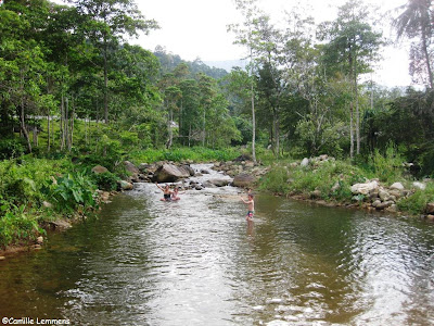 Mountain river Lan Saka