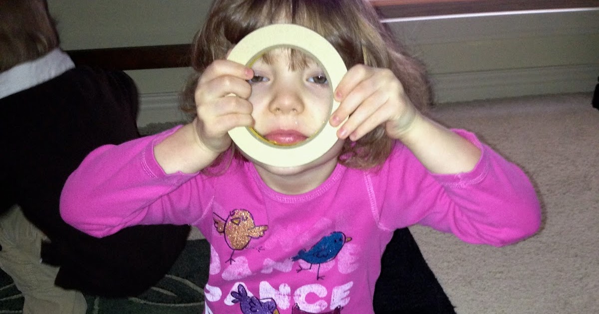 MamaManagement Indoor Winter Activities Masking Tape Games