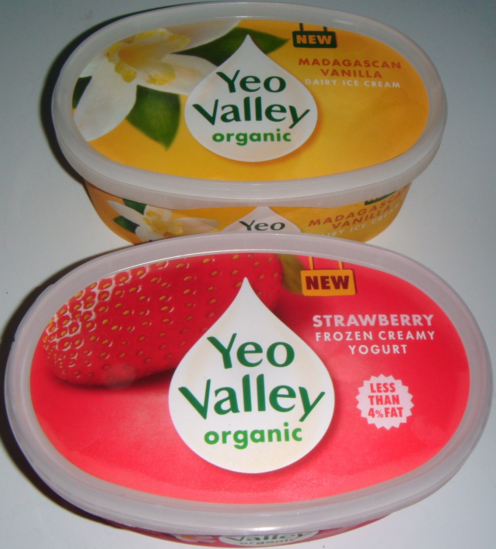 FOODSTUFF FINDS Yeo Valley Organic Ice cream (Sainsbury’s) [By Cinabar]