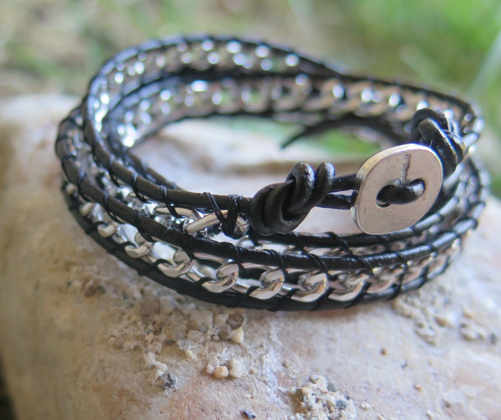 Leather Wrap Bracelet Giveaway