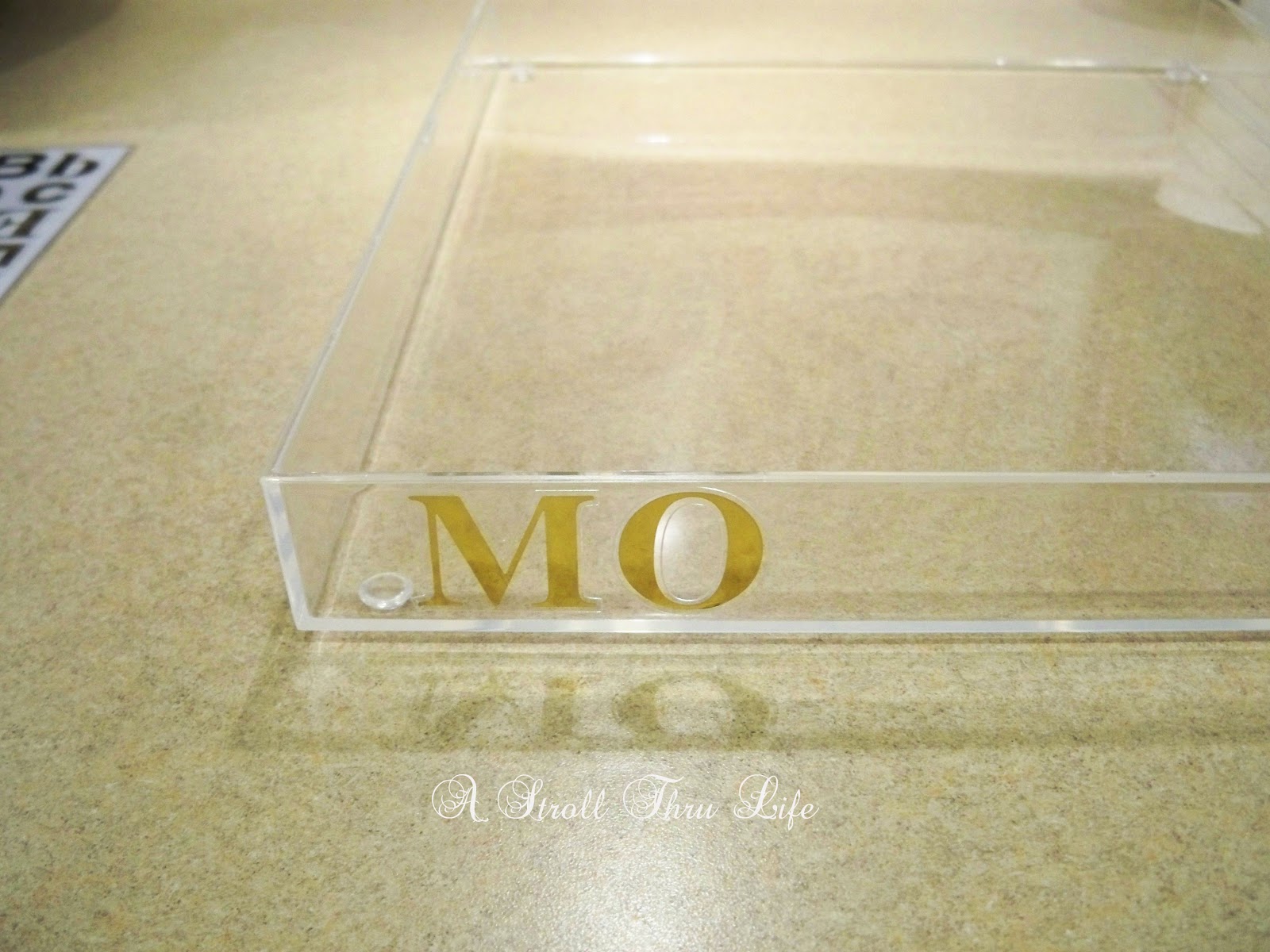 How To DIY Acrylic Tray A Stroll Thru Life