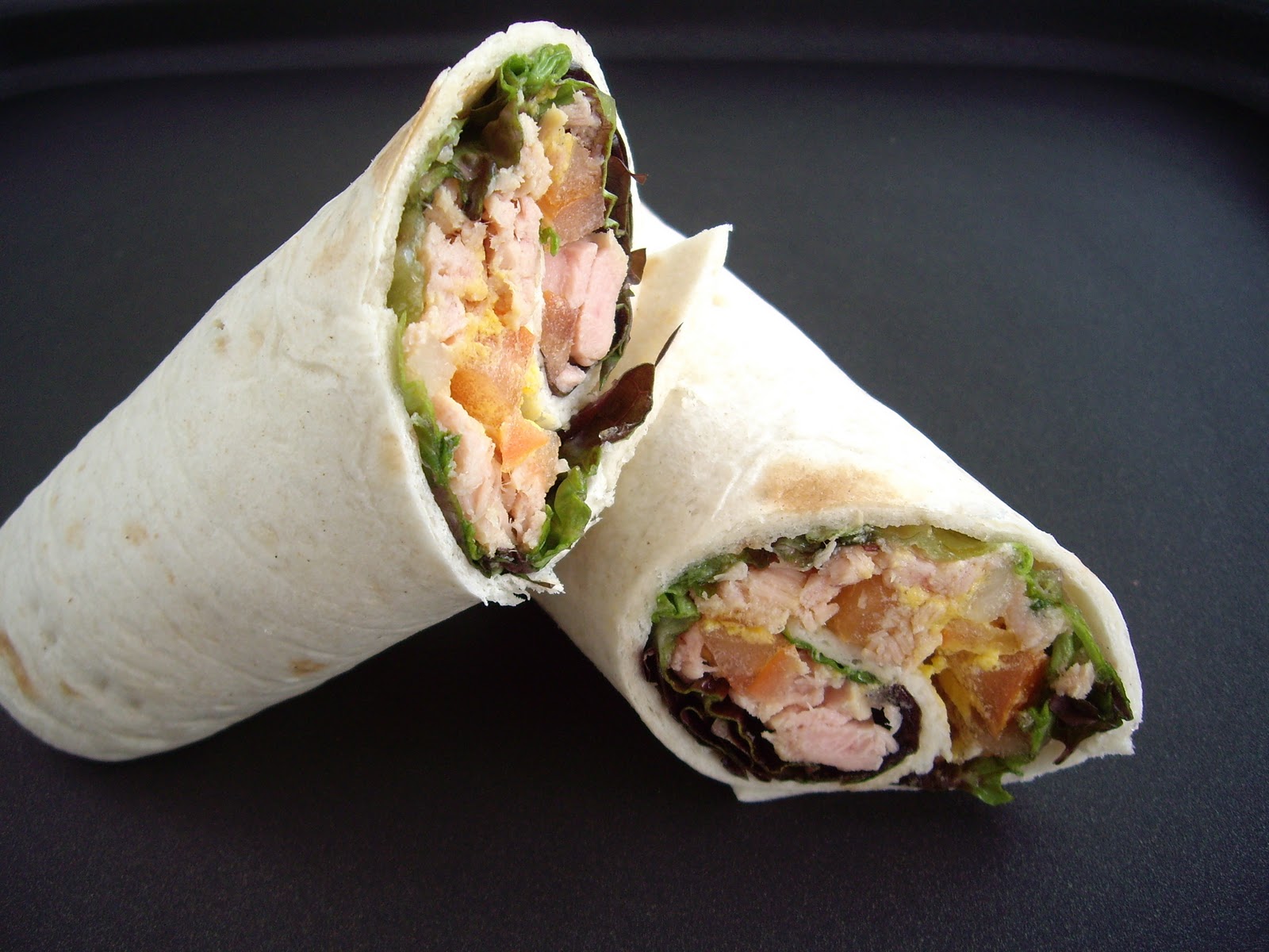 María's Recipe Book Wrap vegetal con atún