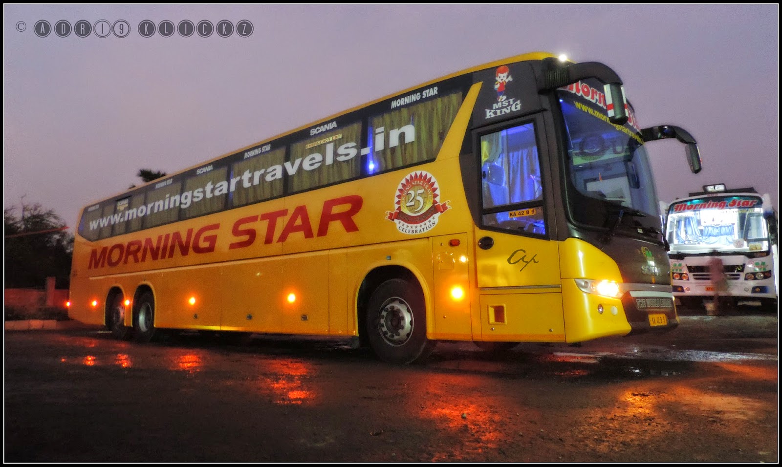 Travel Tracks Morning Star Scania Ride! First Trip of KA42B 9