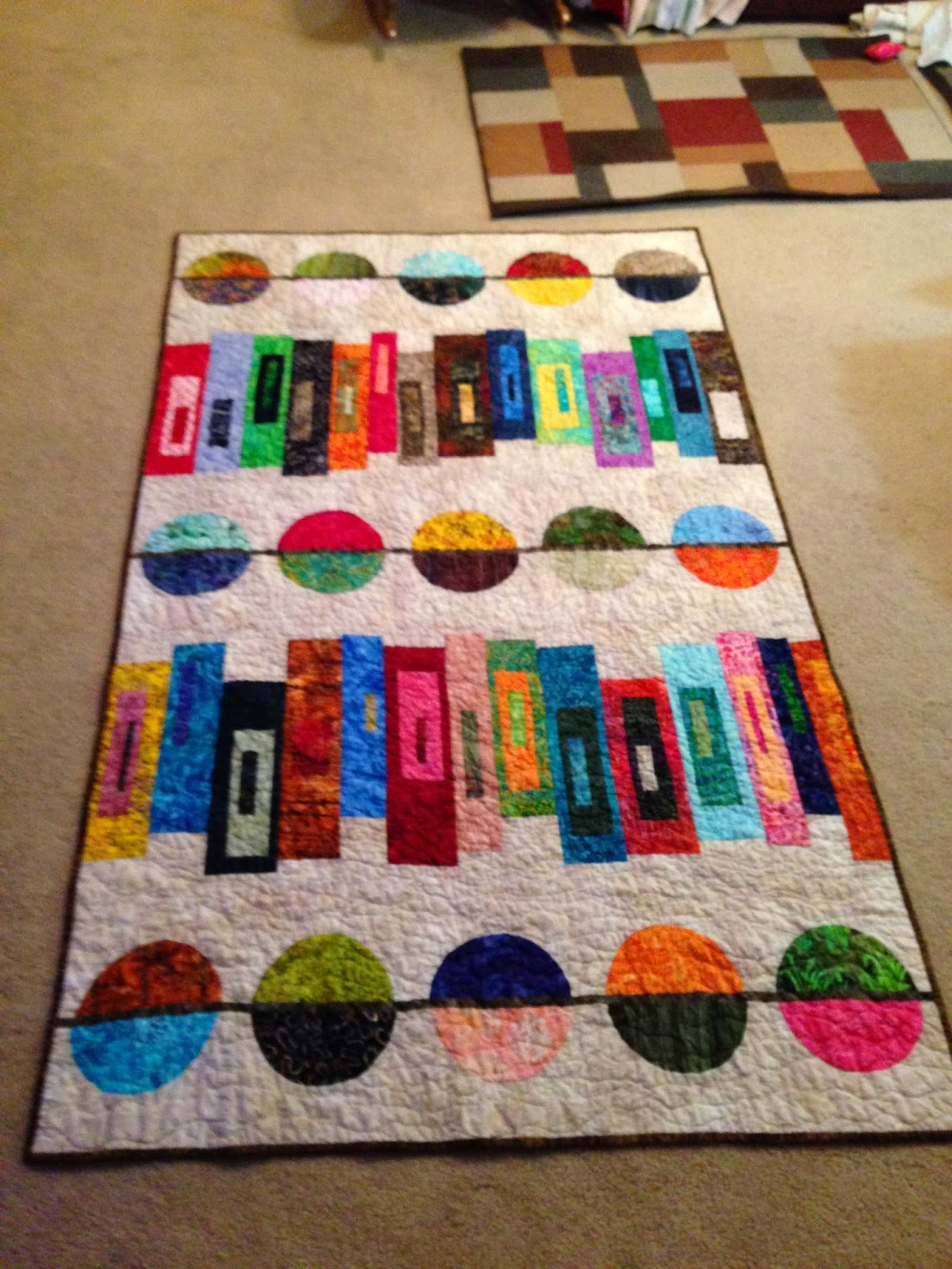 Fiddlesticks and Humility Modern Mystery Quilt Done!