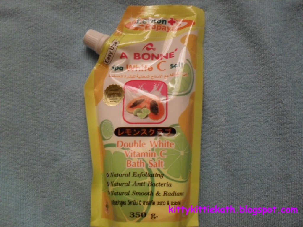 Product Review A Bonne Spa White C Salt Dear Kitty Kittie Kath Top