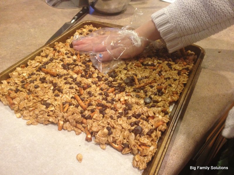 Big Family Solutions Made at Home Granola Bars