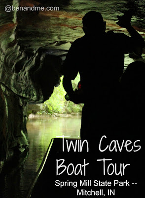 Indiana field trip to Spring Mill State Park -- Twin Caves Boat Tour. #homeschool #travel #educationaltravel #indiana #springmillstatepark