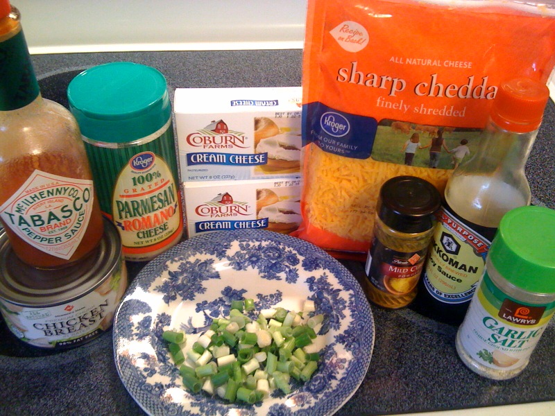 Sweet Tea and Cornbread Curried Chicken Cheese Ball!