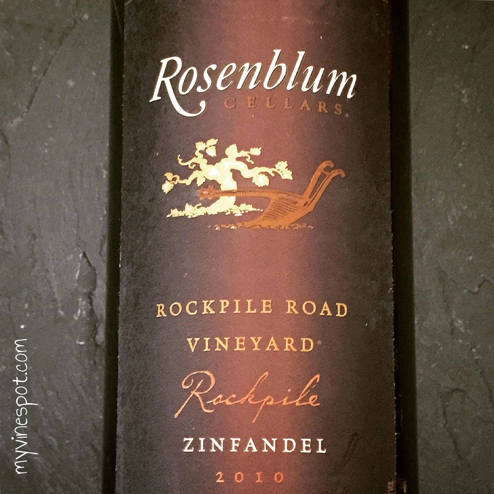 Quick Sip Rosenblum Rockpile Road Vineyard 2010 Zinfandel