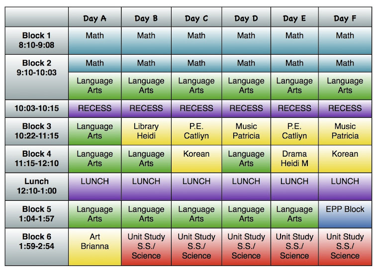 Class Schedule