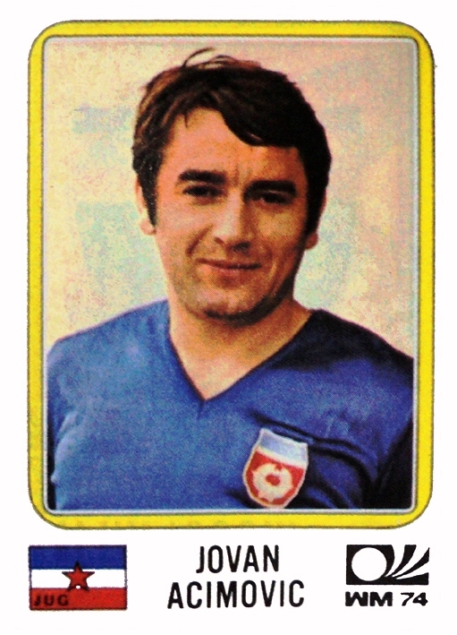 70's Vintage Football Jovan Aćimović