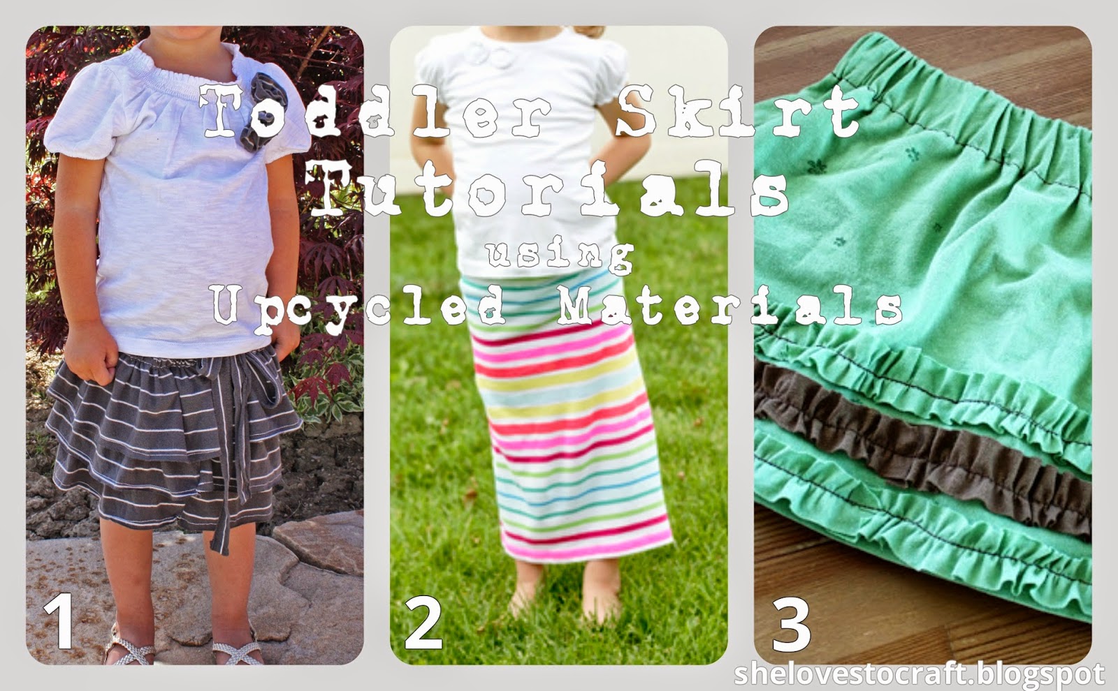 She Loves To Craft Tutorial Roundup Toddler Girl Skirts