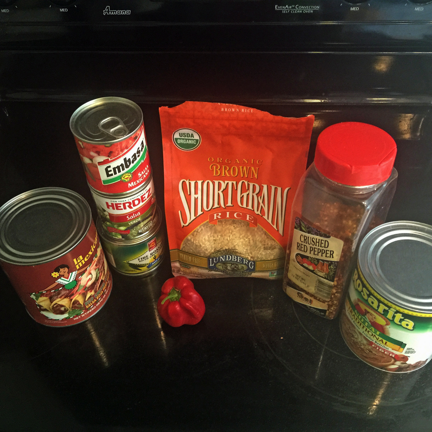 Spicy Chicken & Brown Rice Bake Calrice