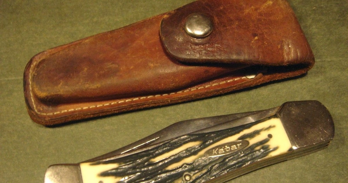 knives4sale Kabar 1184 USA Folding Clasp Hunter Bowie Survival