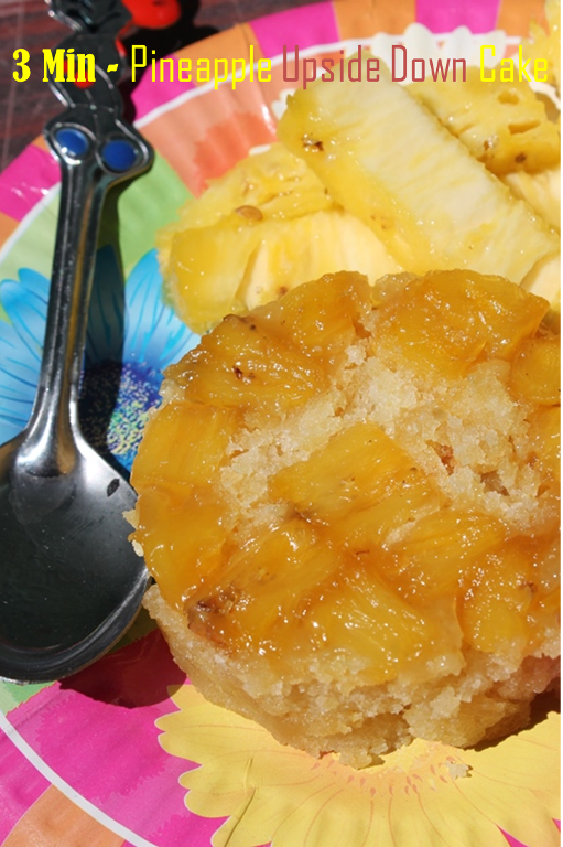 Easy Pineapple Upside Down Cake In A Mug Easy Pineapple Upside Down Cake In A Mug