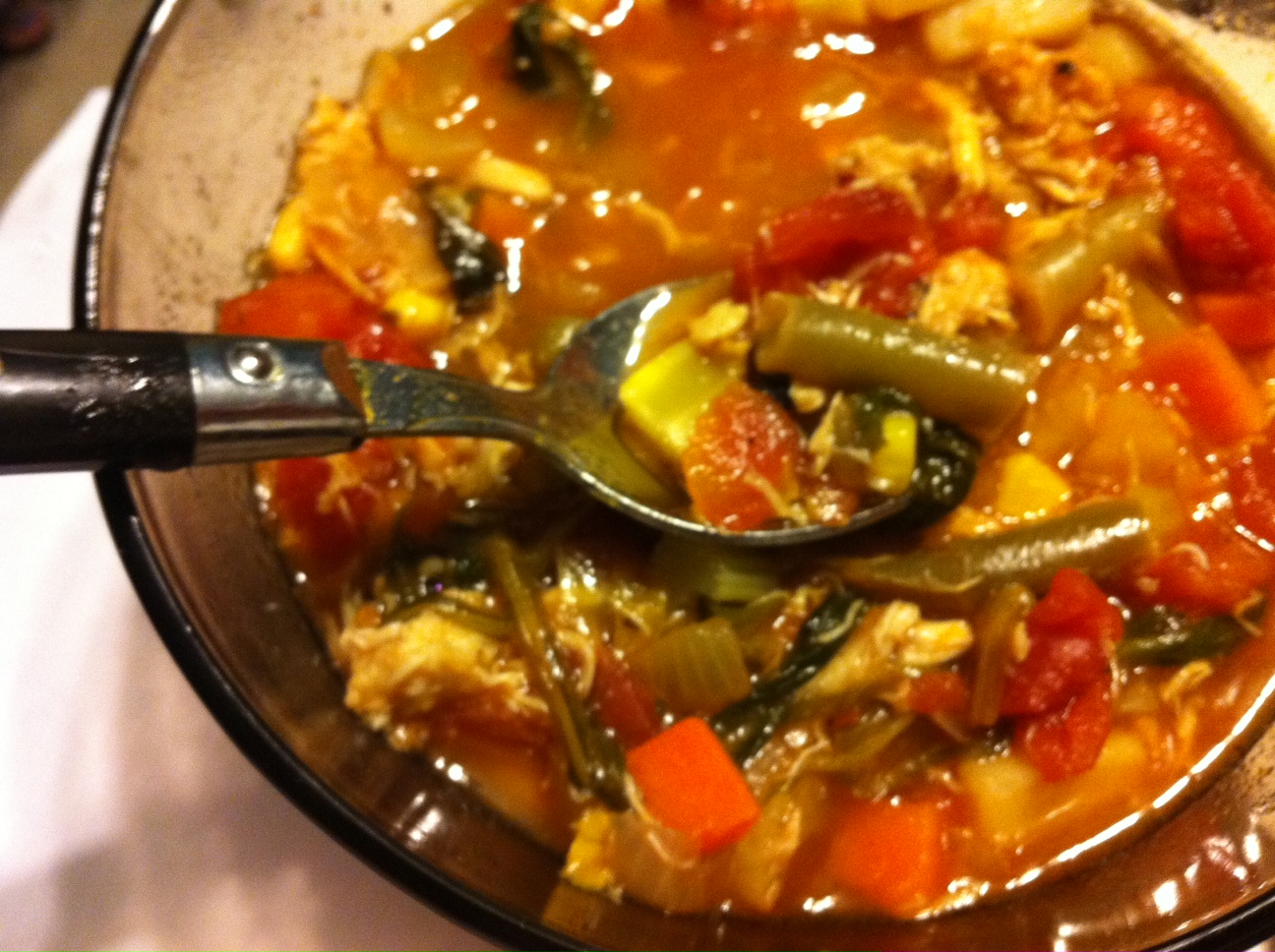 the vegetexarian maryland crab soup