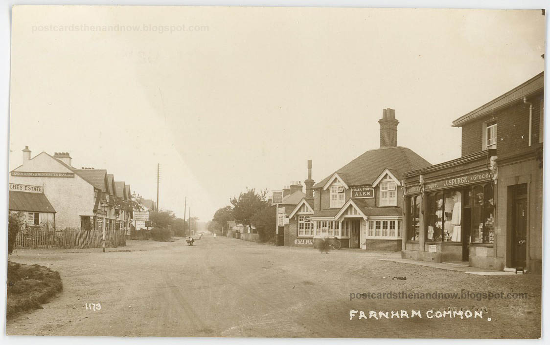 Postcards Then and Now Farnham Royal, Buckinghamshire, c1910