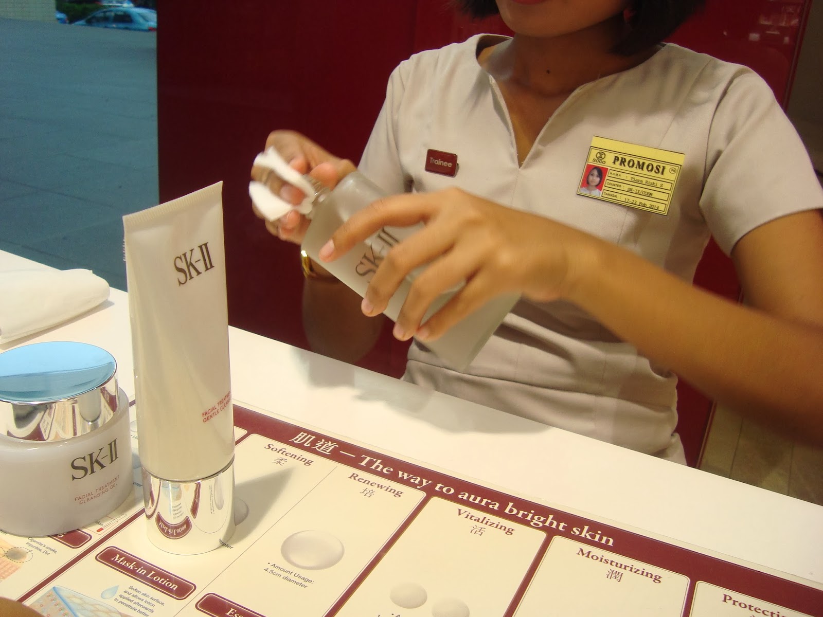 Skin Check at SK II Counter Plaza Senayan