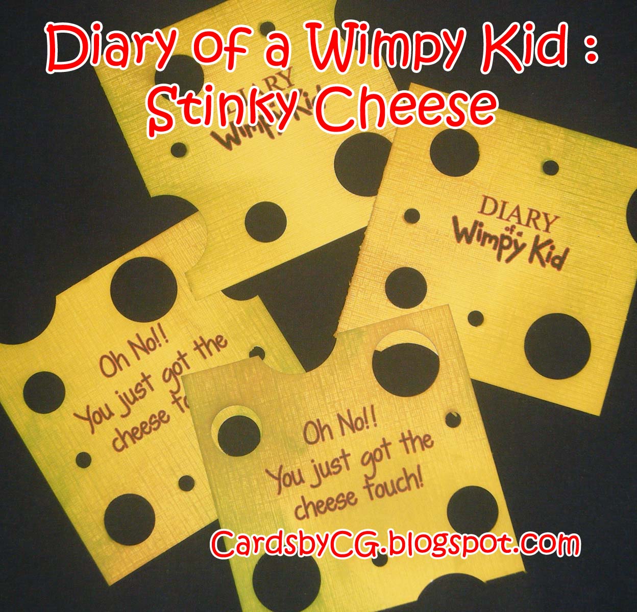 Cards by CG Diary of a Wimpy Kid The Cheese Touch