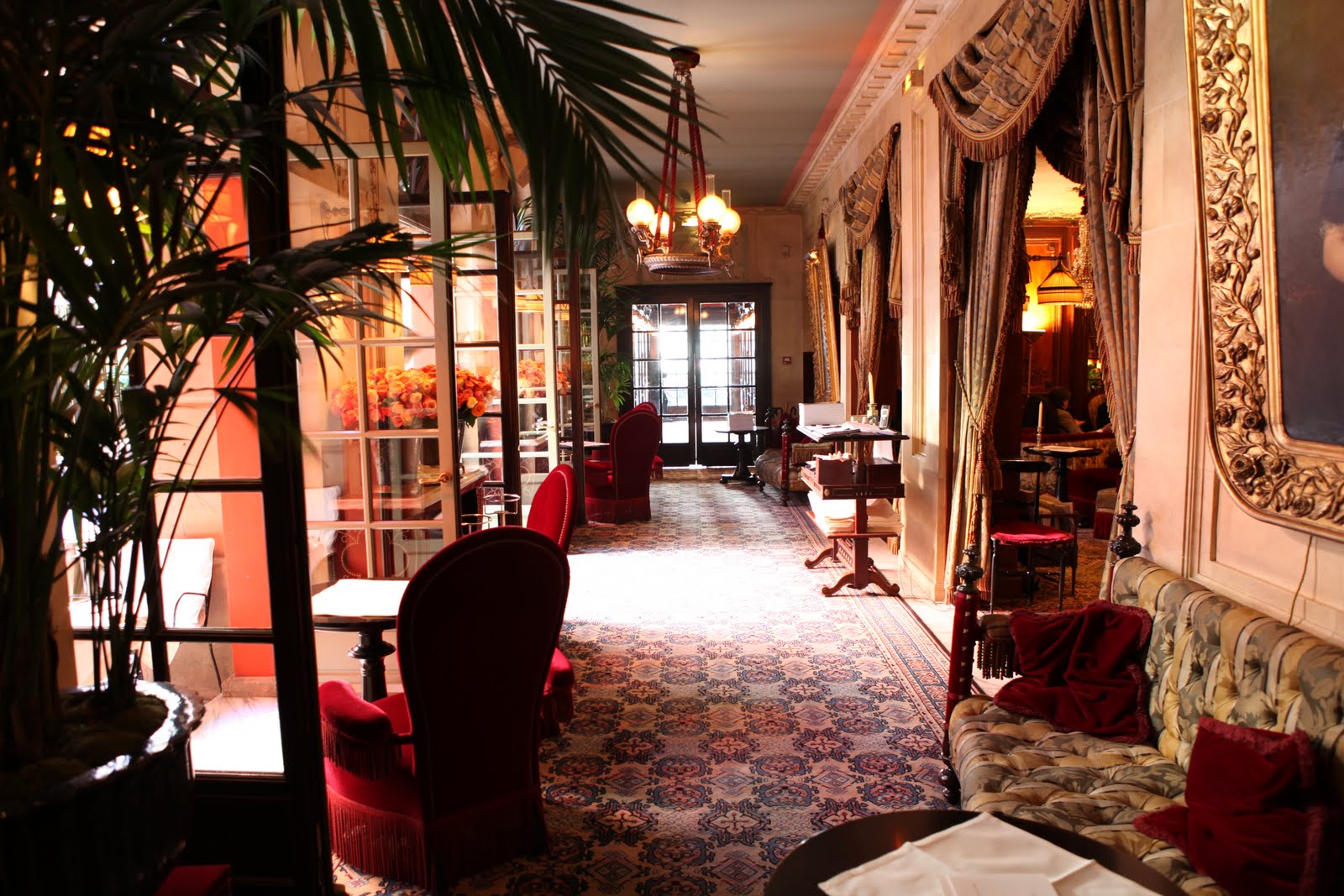 Un diner à Paris: l'hôtel costes