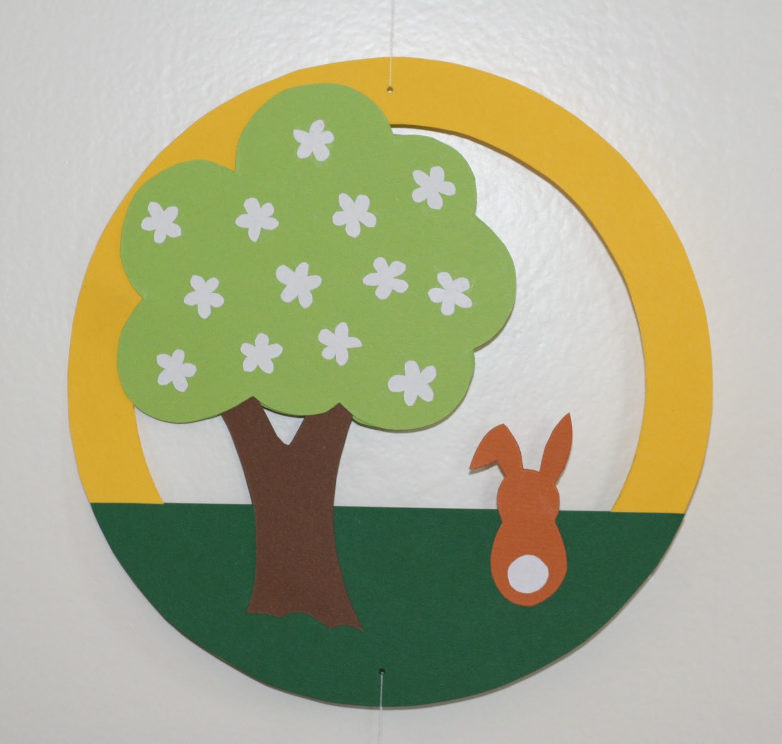 Anna bloggt: 4 Jahreszeiten-Fensterbilder