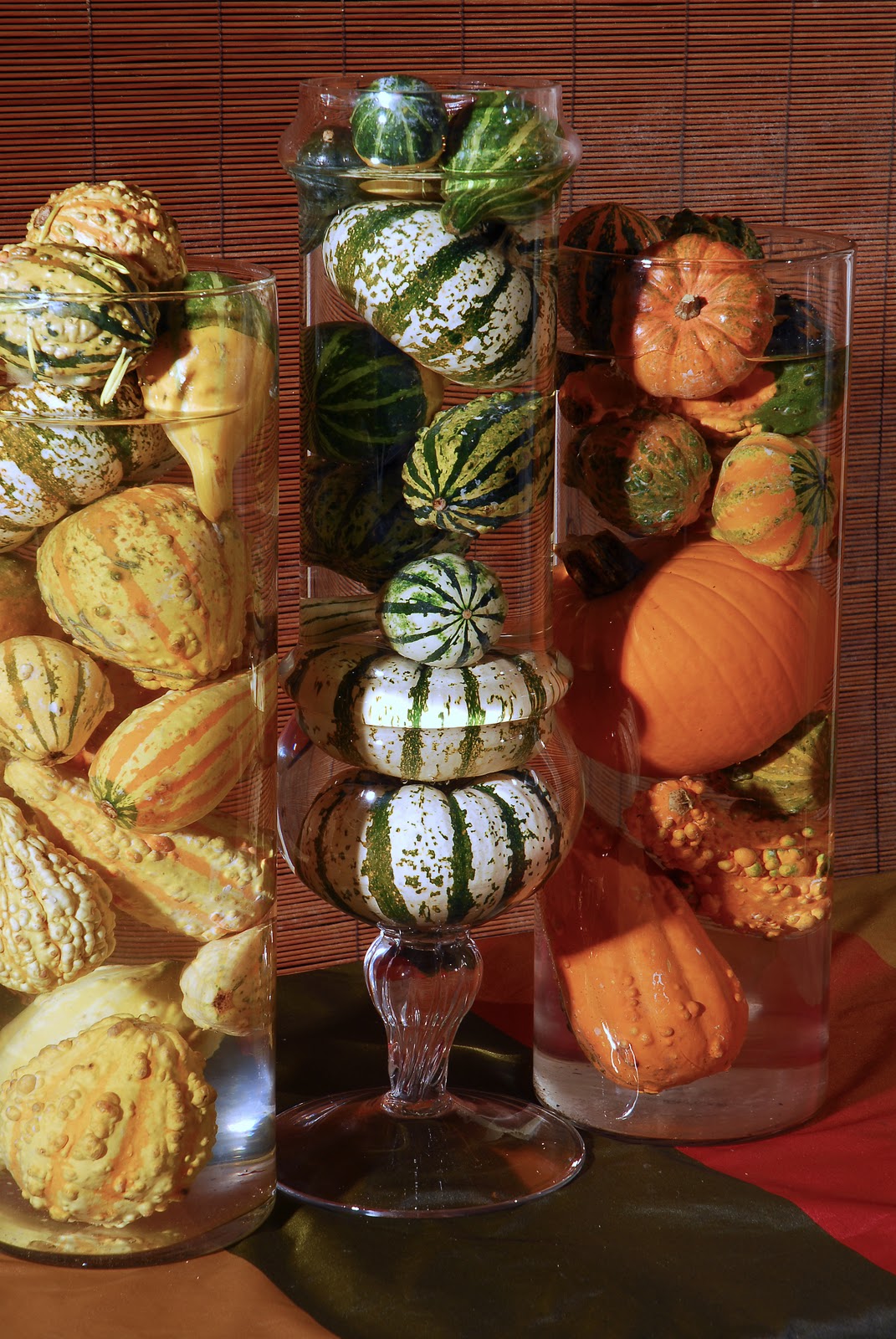 Fearless Entertaining: Instant Fall Decorating: Just Add Pumpkins & Gourds!