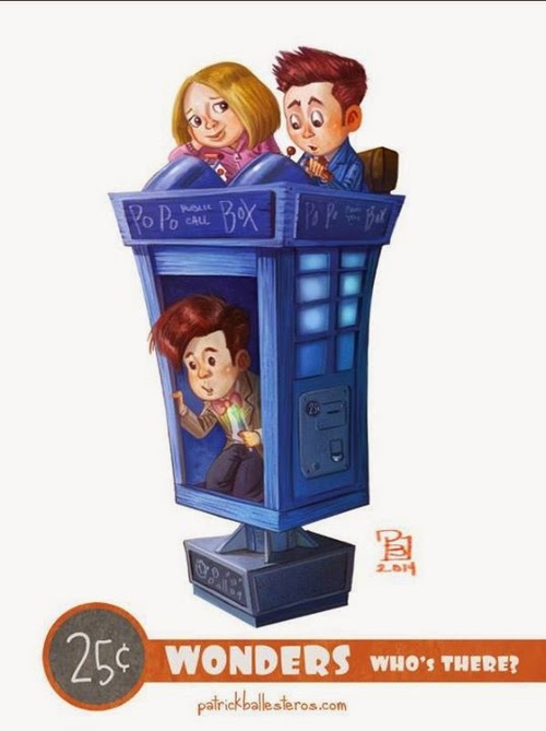 04-Dr-Who-Patrick-Ballesteros-25-Cent-Wonders-Drawings-www-designstack-co