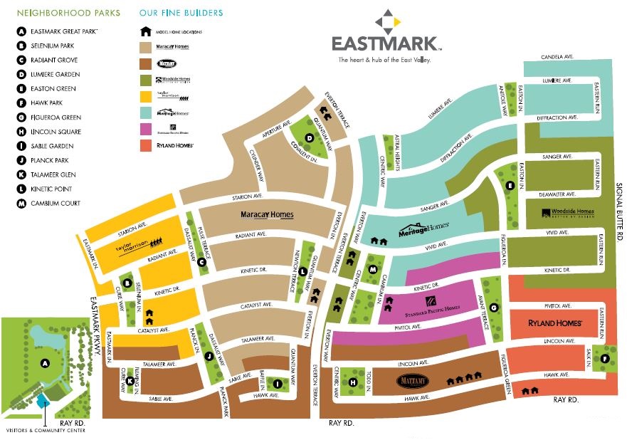 Eastmark New MasterPlanned Community in Mesa 85212 Phoenix East