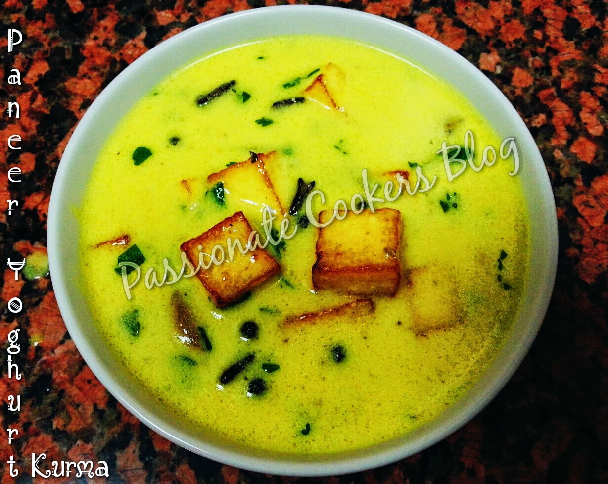 Cooking With A Passion Paneer Yogurt Korma